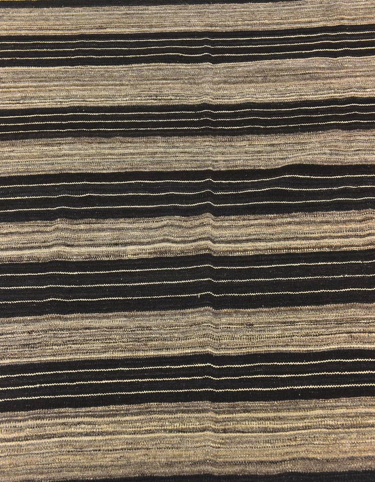 Detail image of  6' x 7' 7  Hand Woven Kilim Modern Wool Rug