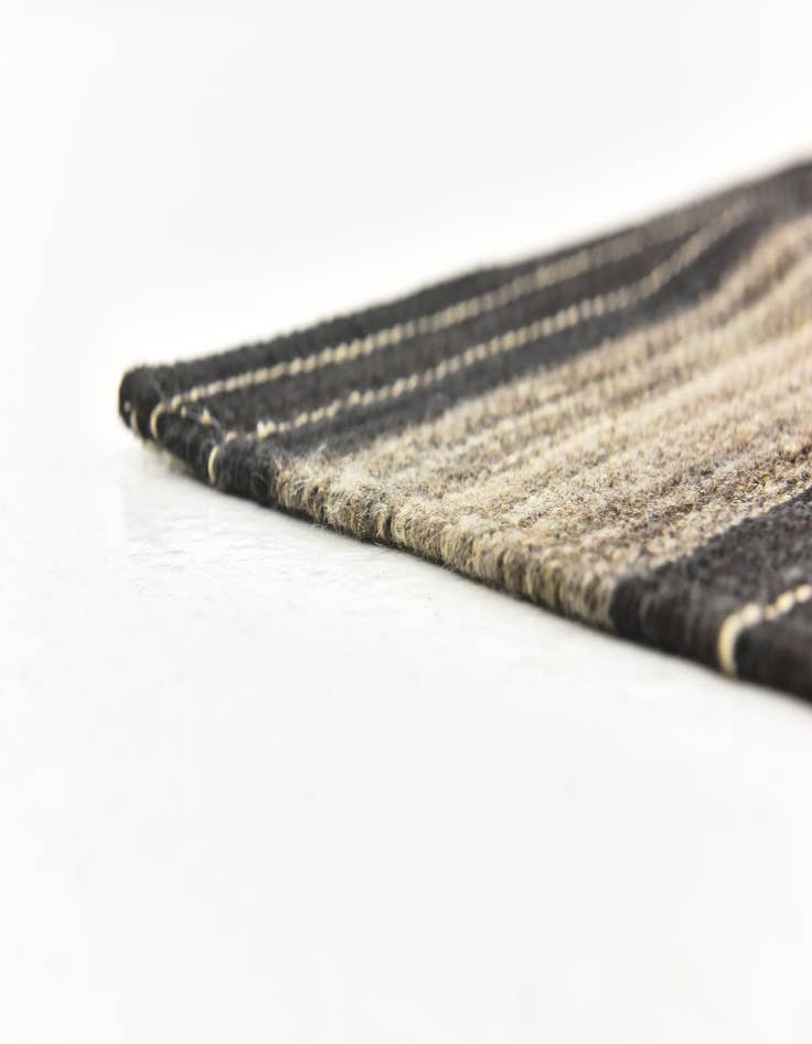 Detail image of  6' x 7' 7  Hand Woven Kilim Modern Wool Rug