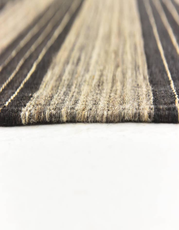 Detail image of  6' x 7' 7  Hand Woven Kilim Modern Wool Rug