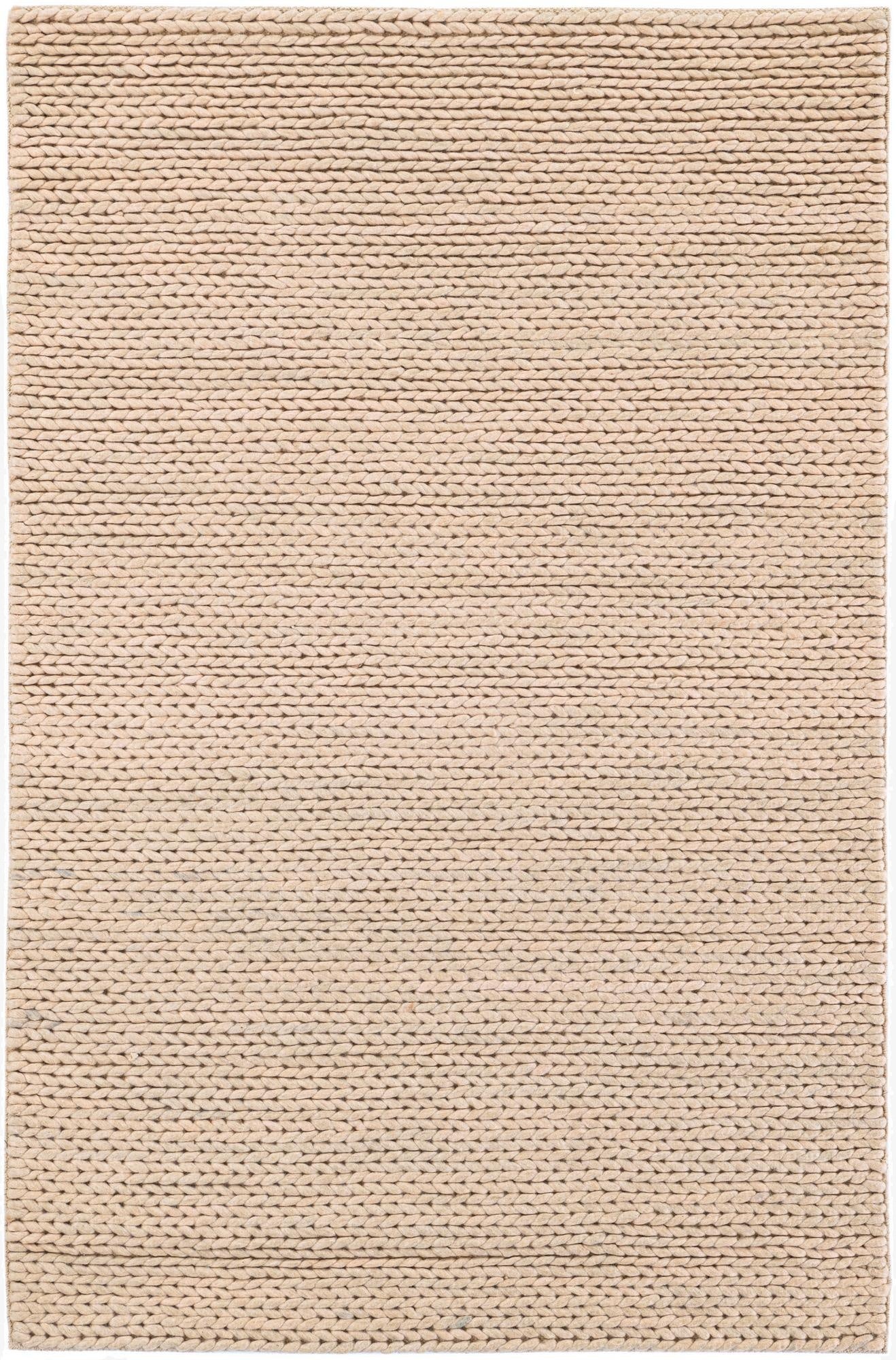  4' 1 x 6' 1  Hand Woven Lana New Zealand Wool Rug
