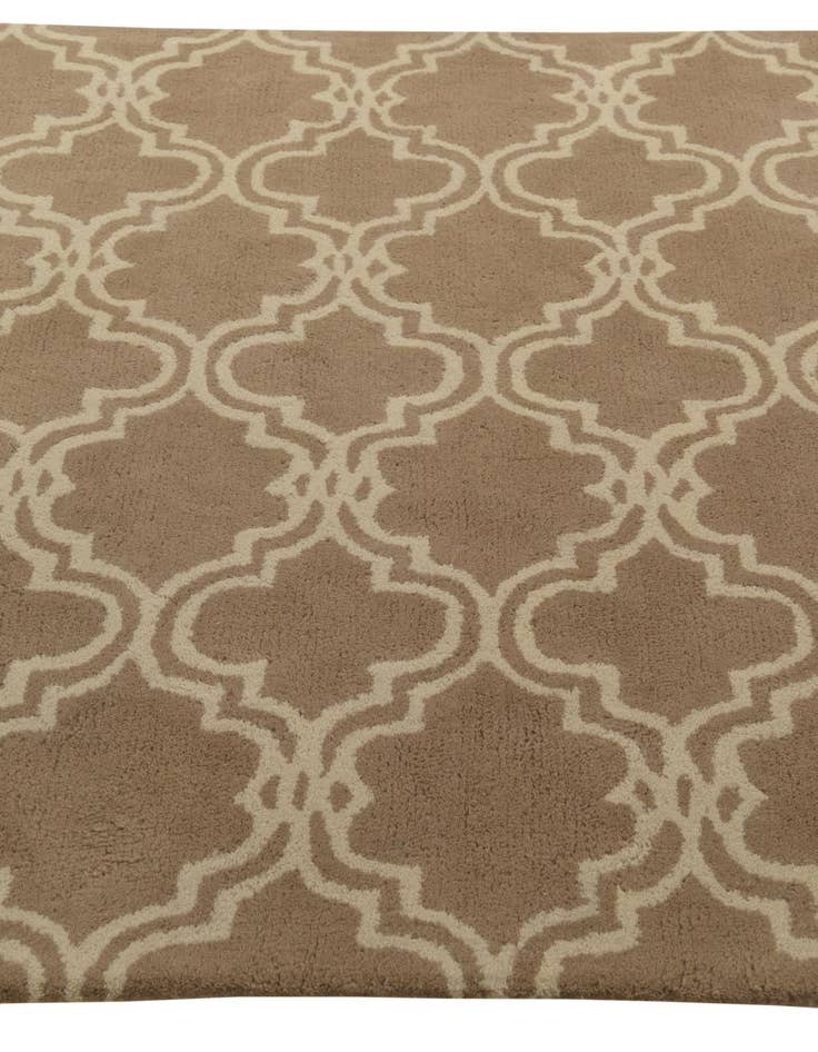 Detail image of  5' x 8' Luna Wool Rug