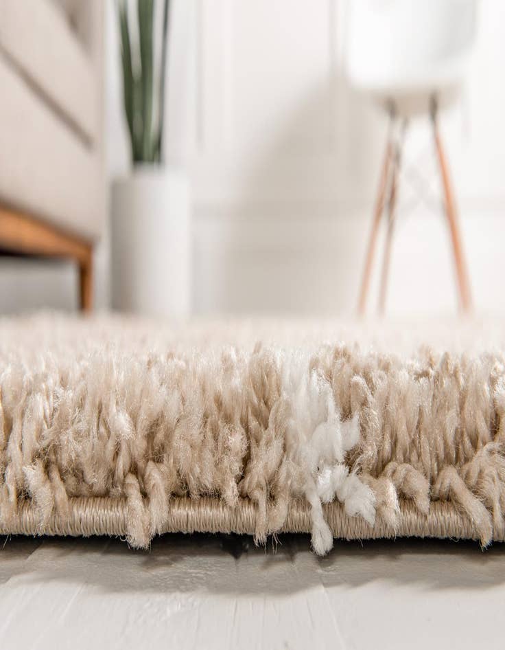 Detail image of  5' x 8' Moroccan Shag Rug