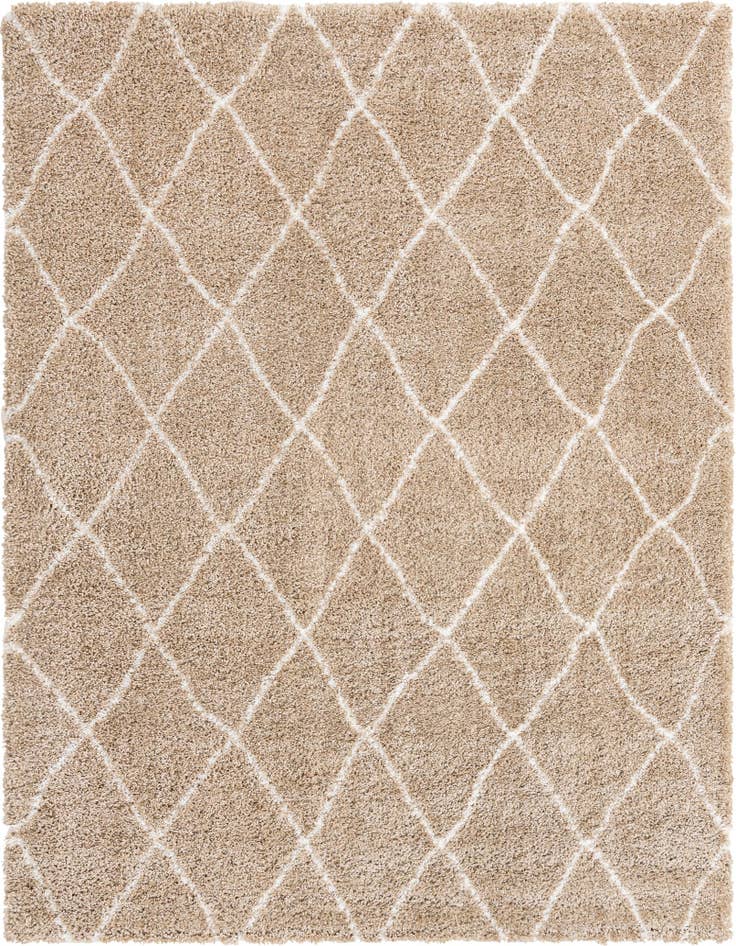 Detail image of 8' x 10' Moroccan Shag Rug