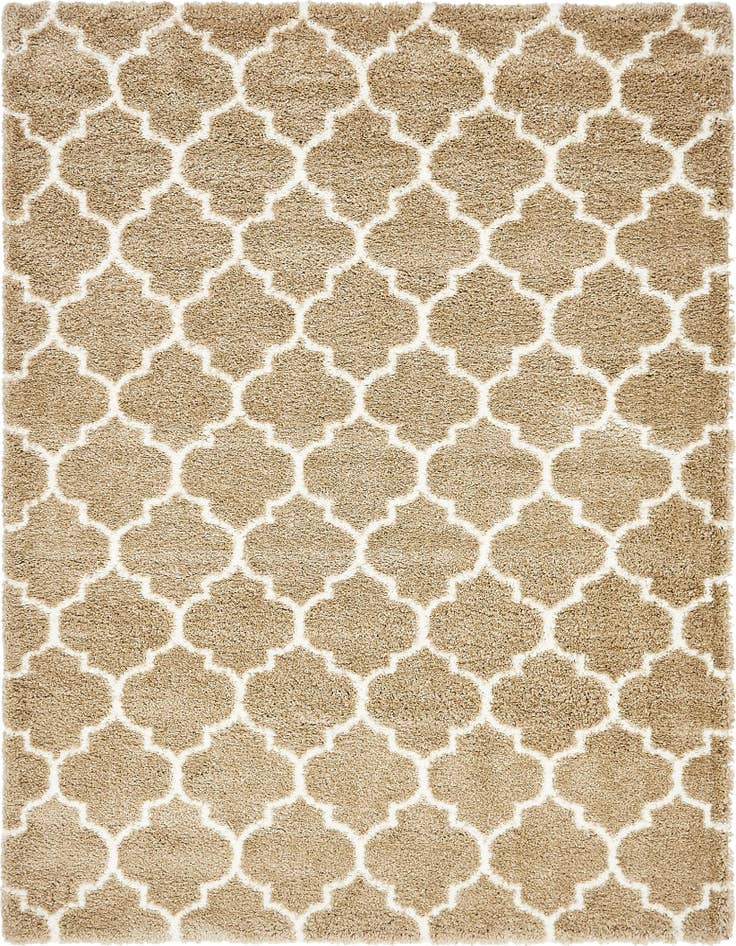 Detail image of  8' x 10' Moroccan Shag Rug