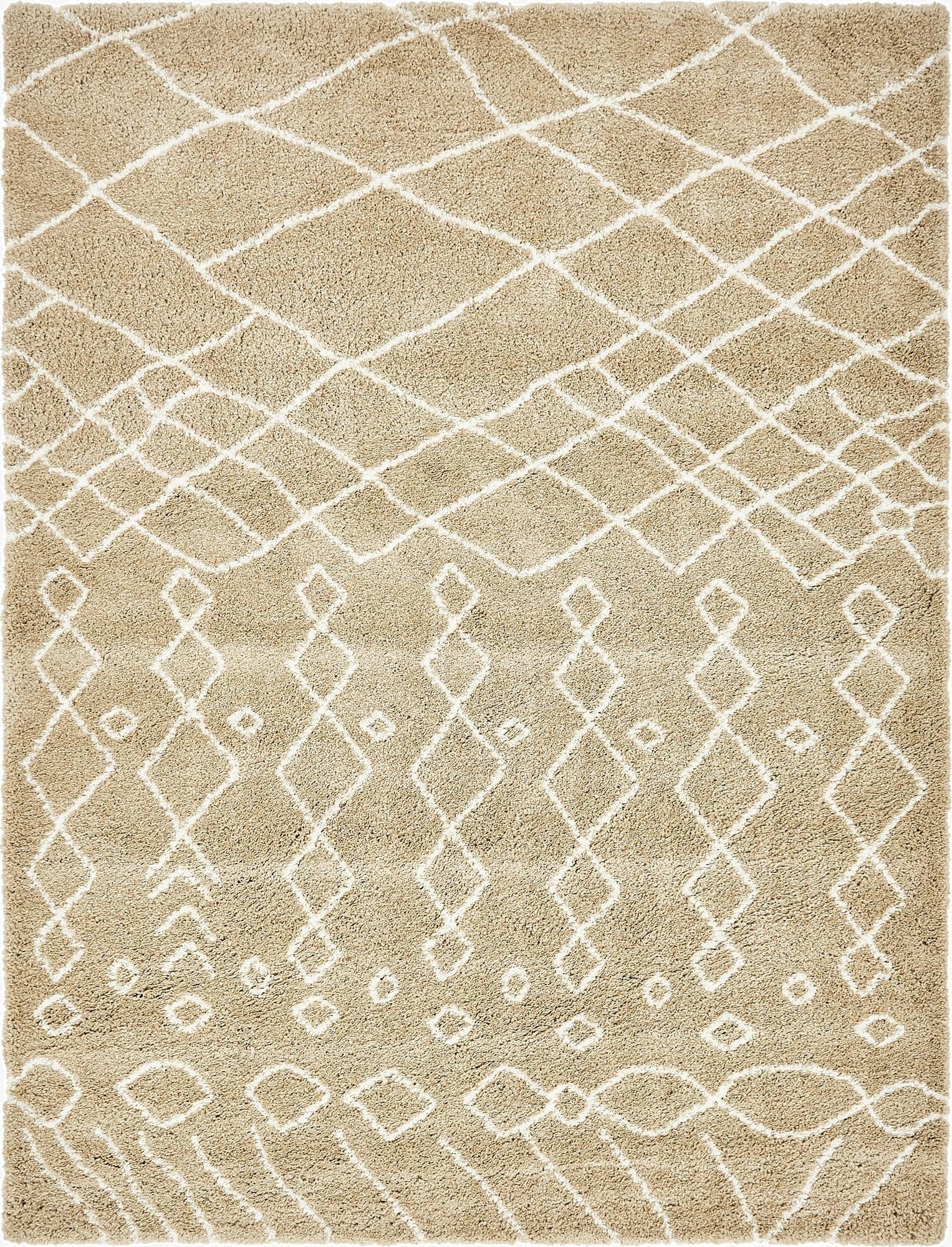 Primary image  9' x 12' 2 Moroccan Shag Rug