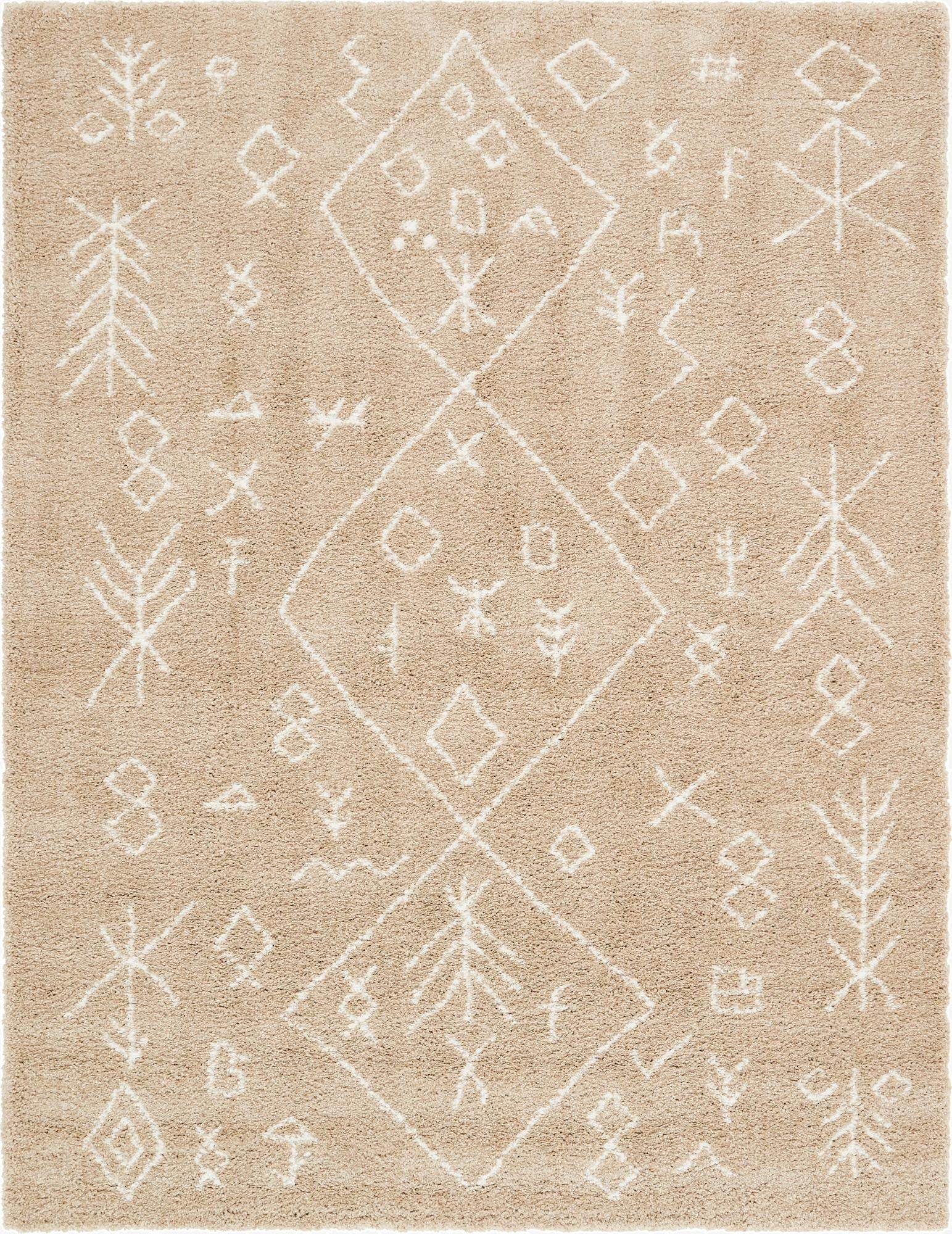 Primary image  9' x 12' 2 Moroccan Shag Rug