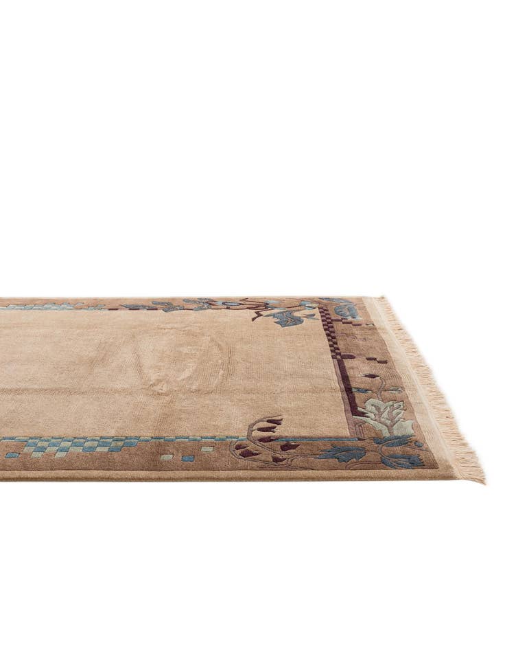 Detail image of  6' 7 x 9' 6  Hand Knotted Nepal Wool Rug