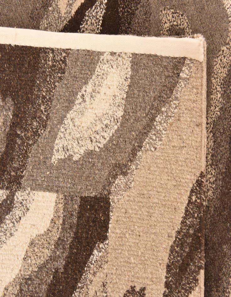 Detail image of  4' x 4' 10  Hand Knotted Nepal Wool Rug