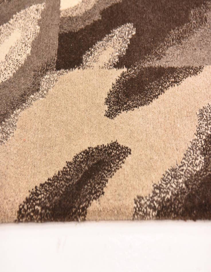 Detail image of  4' x 4' 10  Hand Knotted Nepal Wool Rug