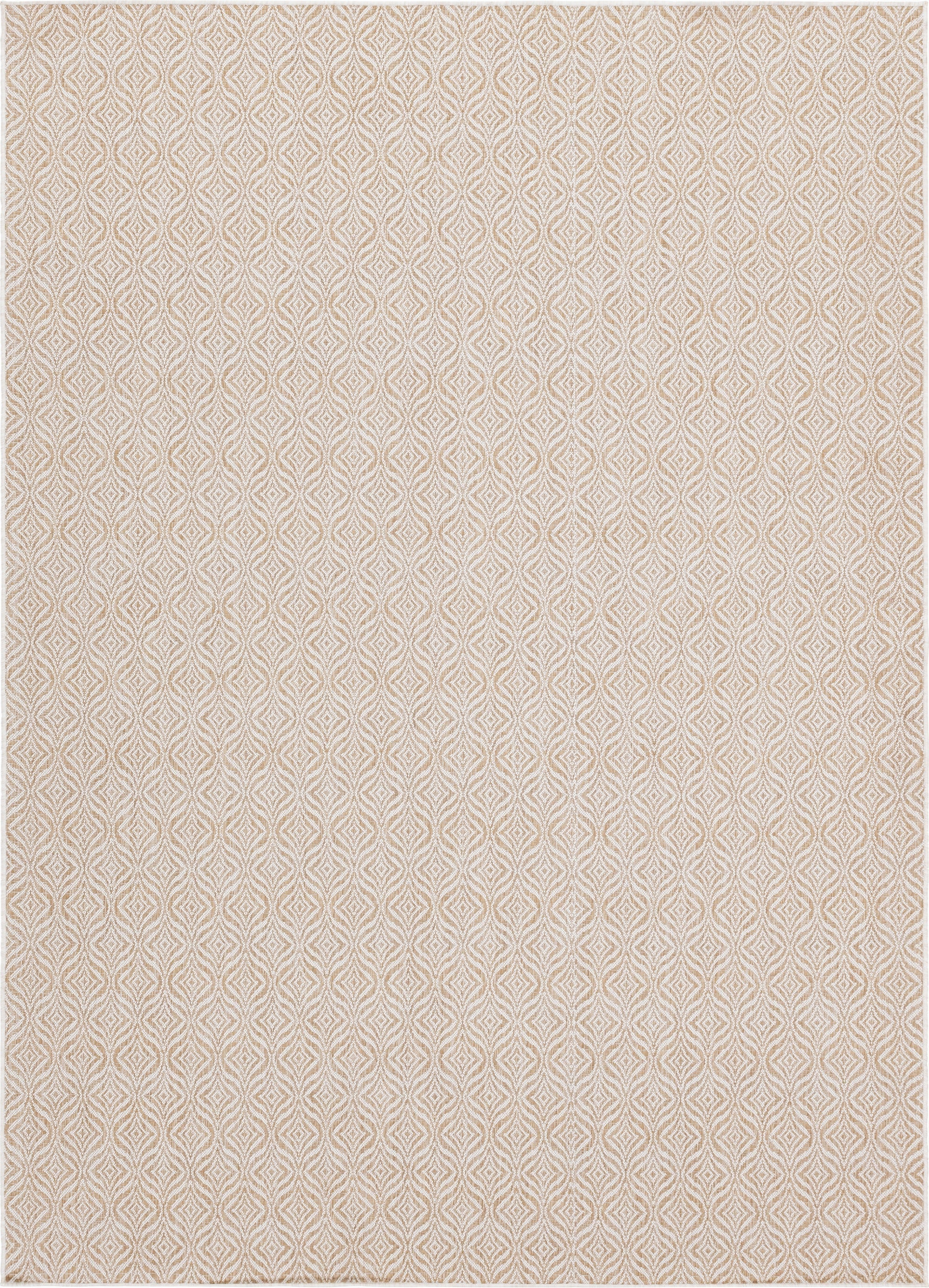  7' 10 x 11'  Washable Lattice Indoor / Outdoor Rug