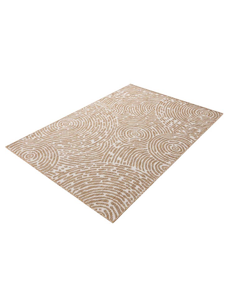 Detail image of  4' x 6'  Washable Modern Indoor / Outdoor Rug