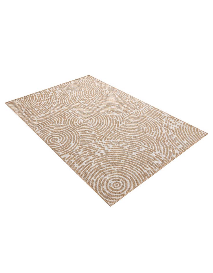 Detail image of  4' x 6'  Washable Modern Indoor / Outdoor Rug