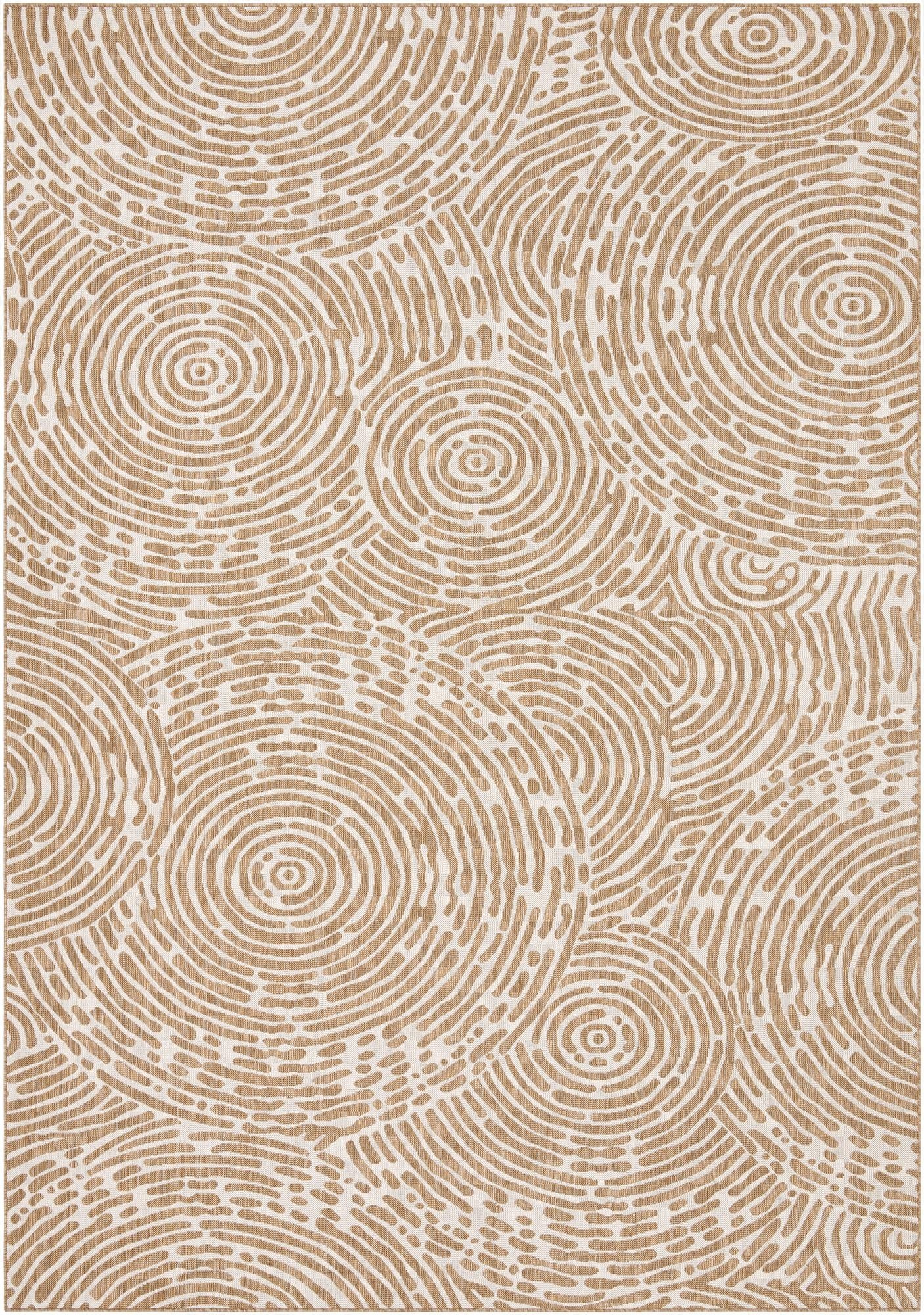  10' x 14'  Washable Modern Indoor / Outdoor Rug
