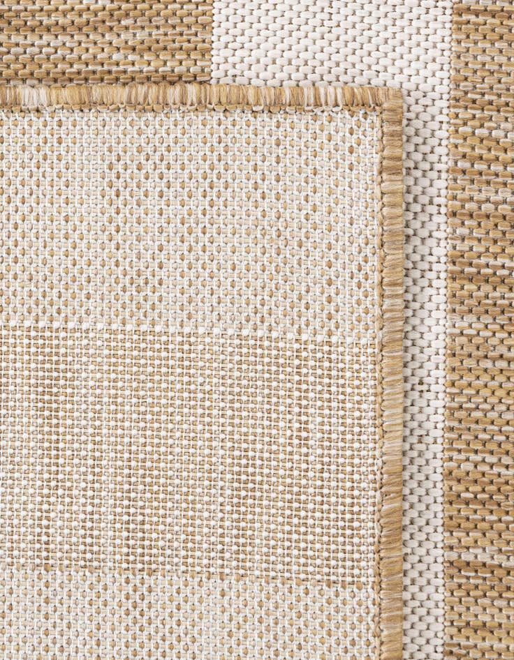Detail image of  4' x 6'  Washable Ribbon Indoor / Outdoor Rug