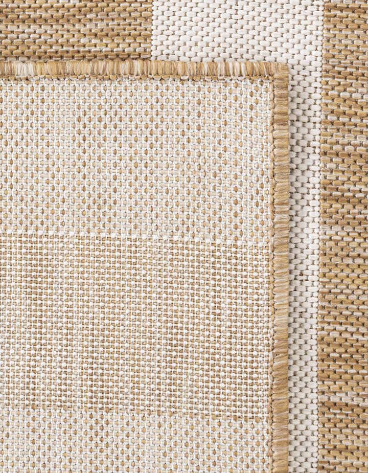 Taupe 4' x 6' Ribbon Indoor / Outdoor Rug | Rugs.com