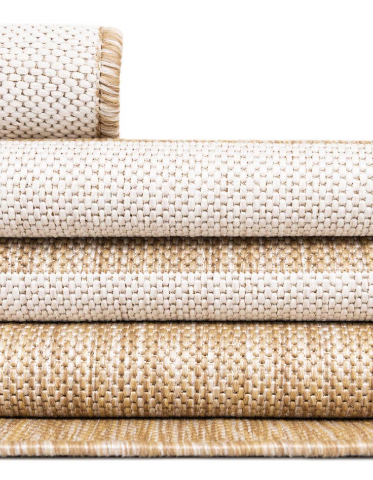 Detail image of  7' x 10'  Washable Ribbon Indoor / Outdoor Rug