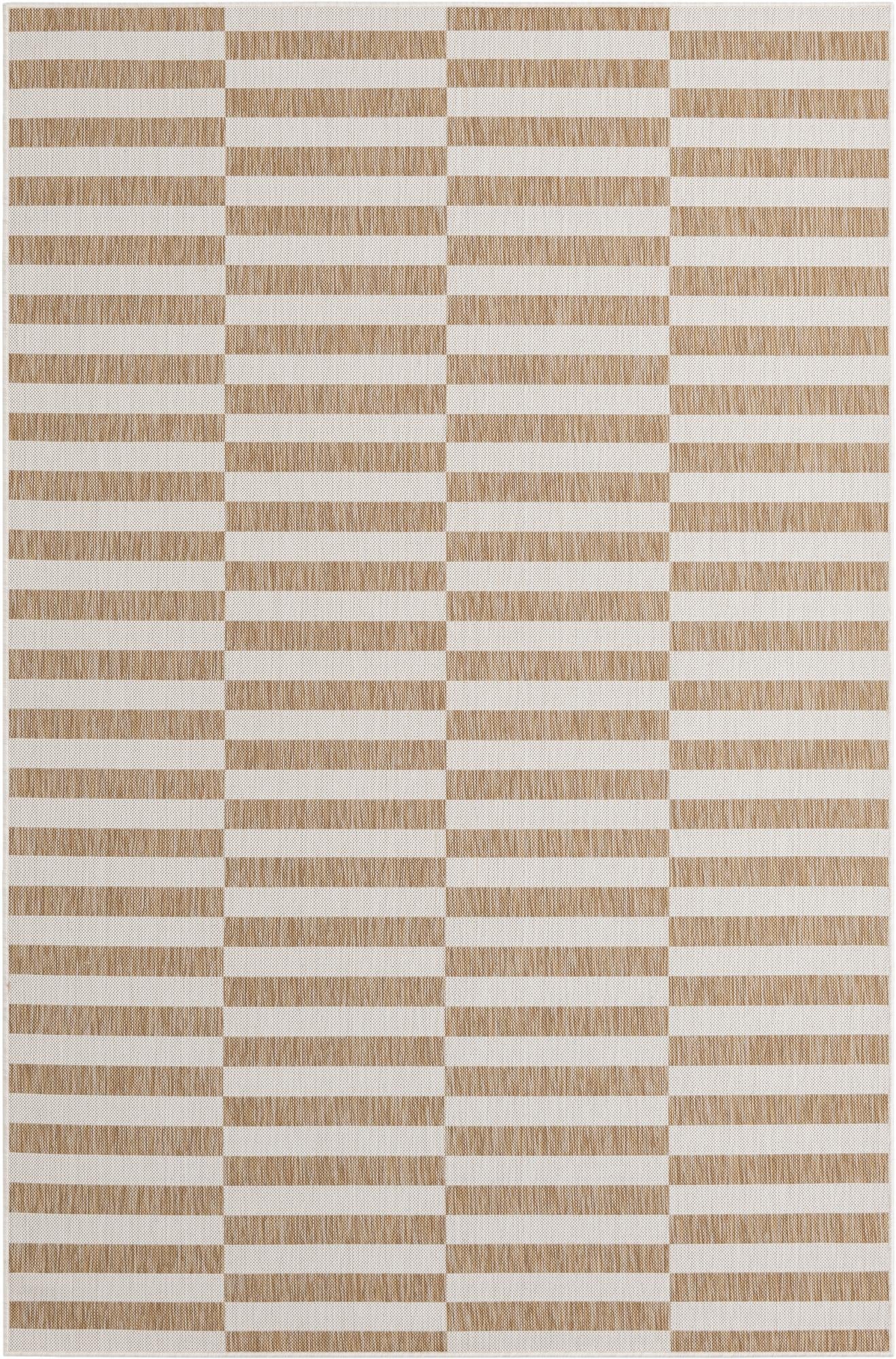  6' x 9'  Washable Ribbon Indoor / Outdoor Rug