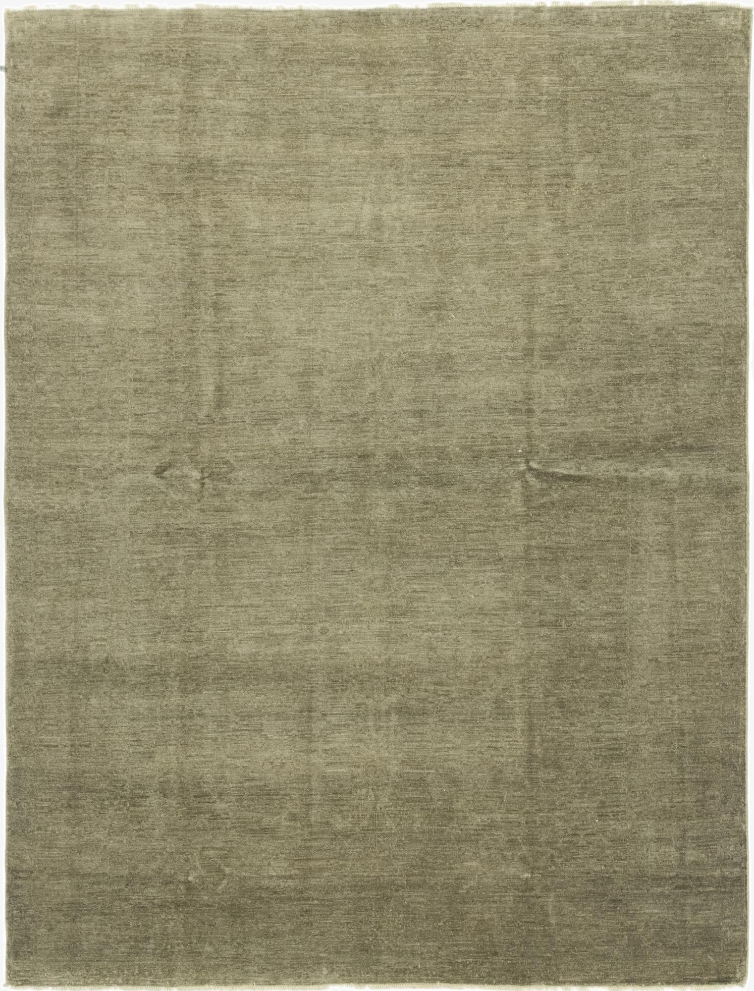  6' 2 x 8' 2  Hand Knotted Over-Dyed Ziegler Rug