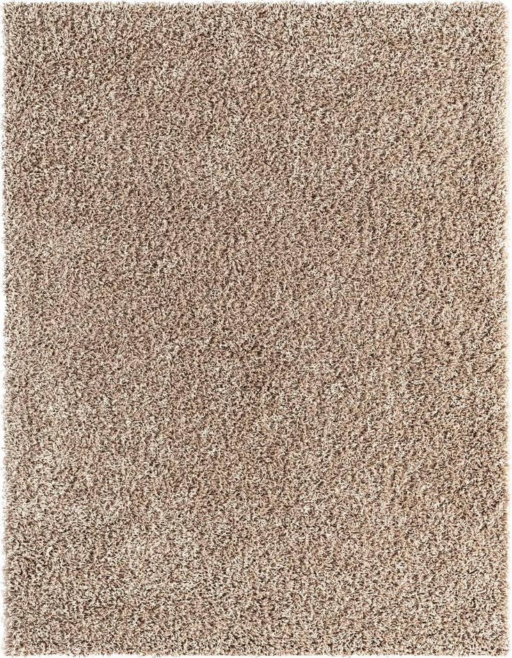 5' 3 x 8' Solid Shag Rug
