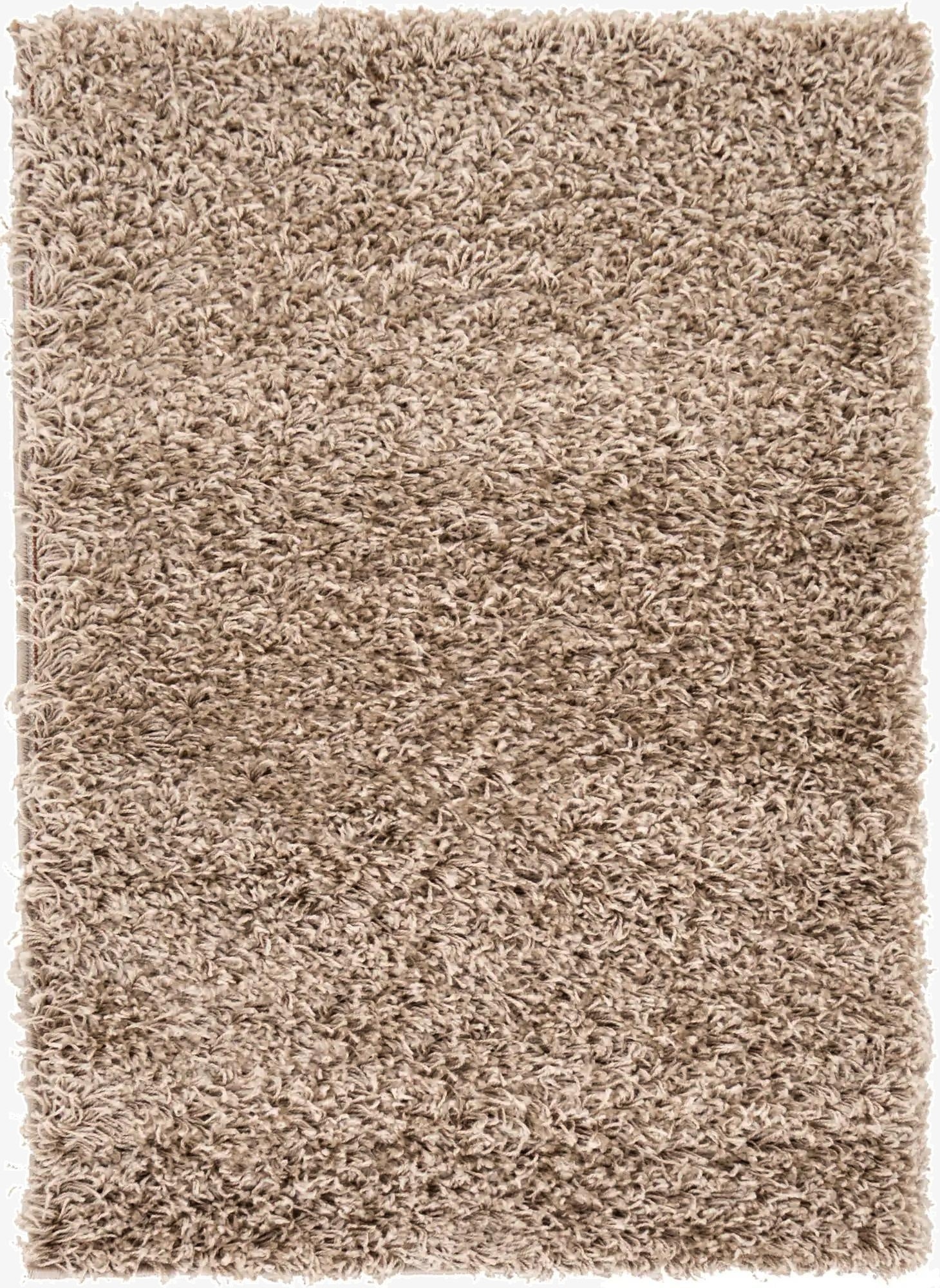  2' x 3' Solid Shag Rug