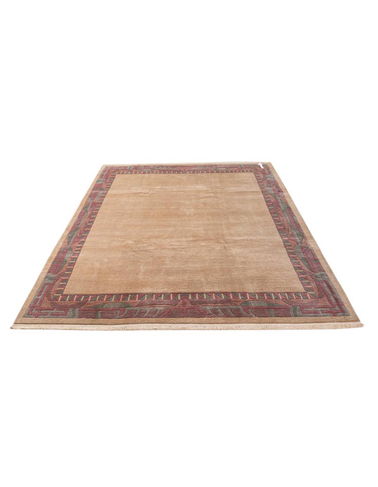 Detail image of  8' 3 x 11' 5  Hand Knotted Tibet Wool Rug