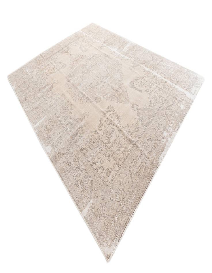 Detail image of  9' 7 x 12' 3  Hand Knotted Ultra Vintage Persian Wool Rug