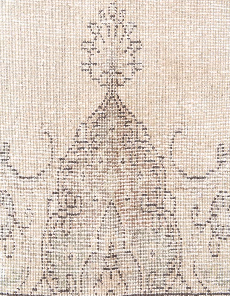 Detail image of  9' 7 x 12' 3  Hand Knotted Ultra Vintage Persian Wool Rug