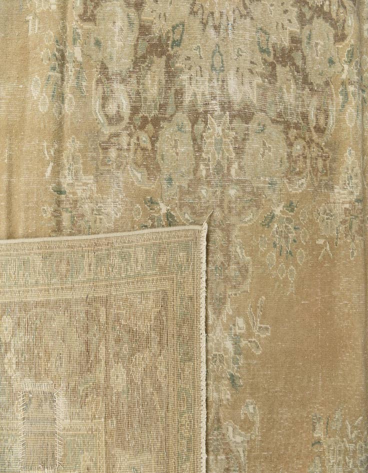 Detail image of  9' 8 x 12' 7  Hand Knotted Ultra Vintage Persian Wool Rug