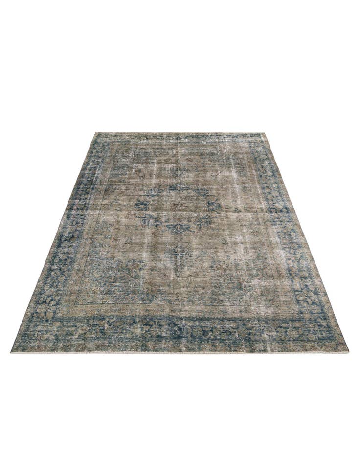 Detail image of  9' x 12' 3  Hand Knotted Ultra Vintage Persian Wool Rug