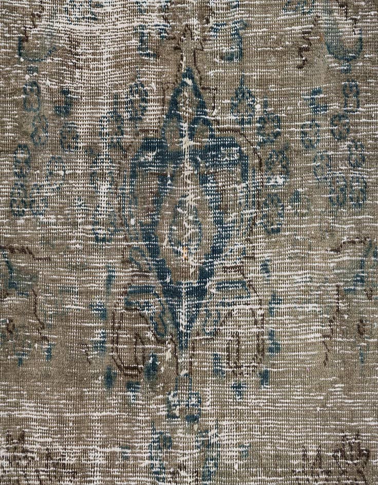 Detail image of  9' x 12' 3  Hand Knotted Ultra Vintage Persian Wool Rug