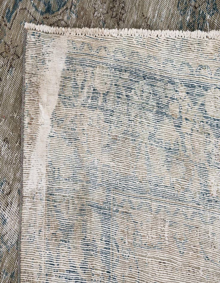 Detail image of  9' x 12' 3  Hand Knotted Ultra Vintage Persian Wool Rug