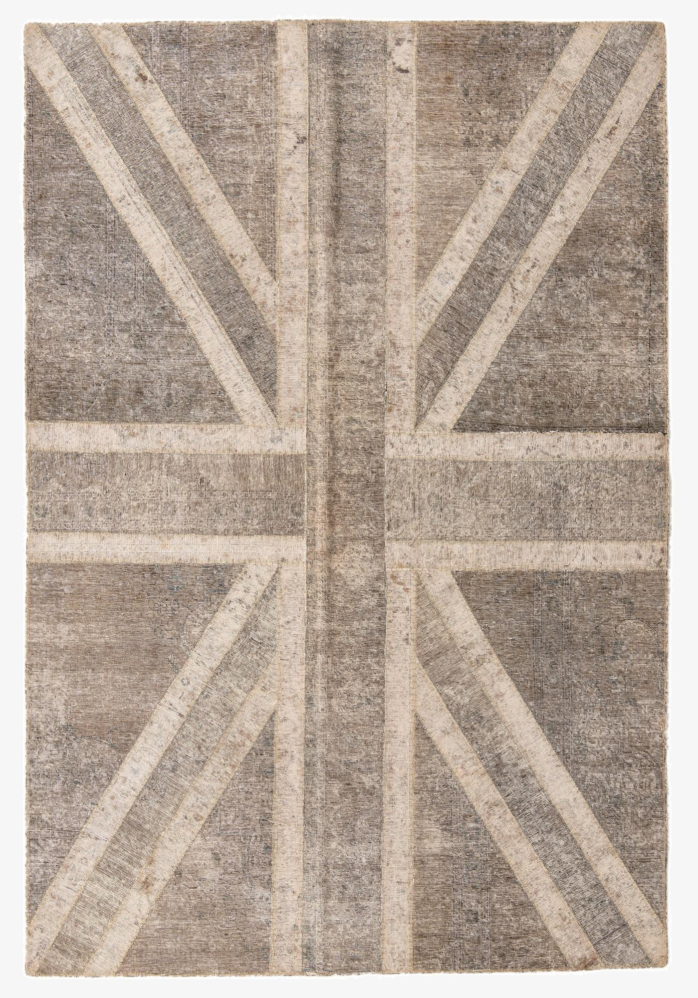  6' 8 x 9' 10  Hand Knotted Ultra Vintage Persian Wool Rug