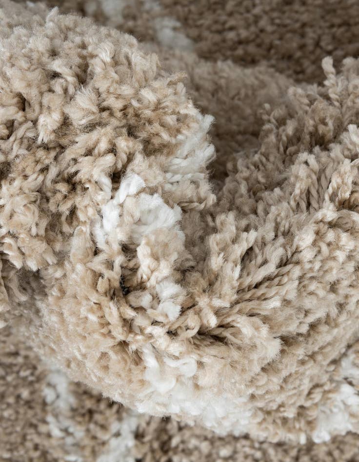 Detail image of  5' x 5' Moroccan Shag Round Rug