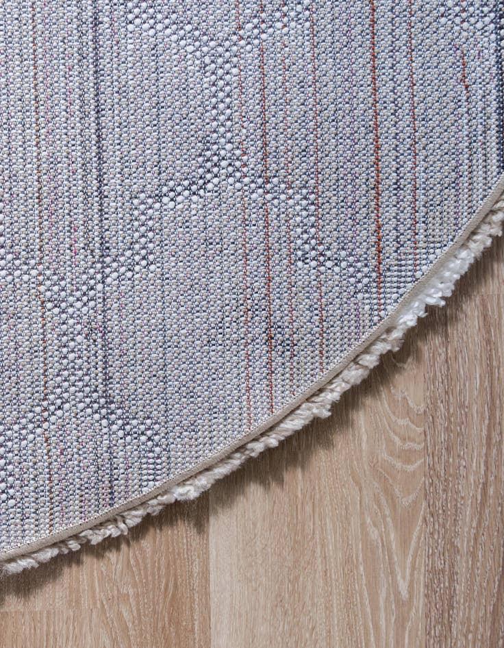 Detail image of  5' x 5' Moroccan Shag Round Rug