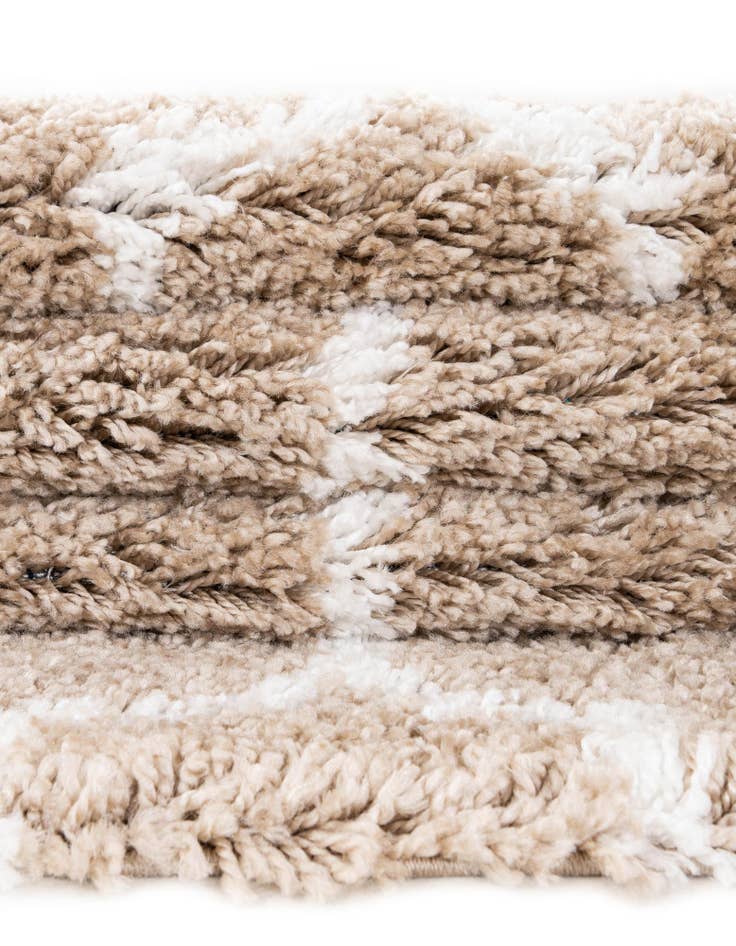 Detail image of  5' x 5' Moroccan Shag Round Rug