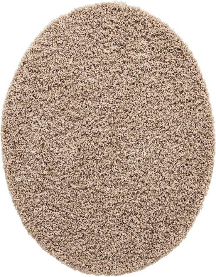 Detail image of  4' x 4' Solid Shag Round Rug