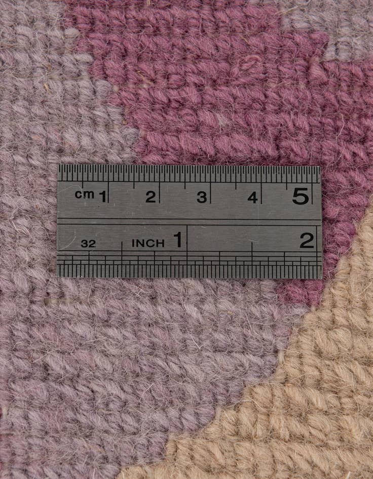 Detail image of  9' 10 x 10' 1  Hand Knotted Tibet Wool Round Rug