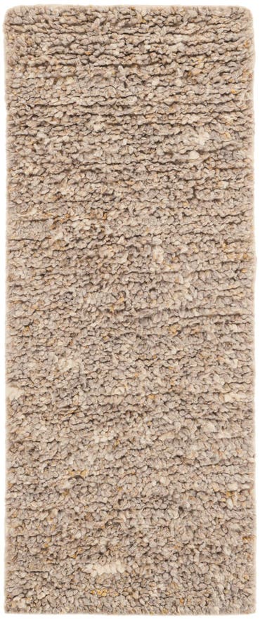  2' x 5' 1  Hand Woven Haka Deluxe Shag Runner Rug