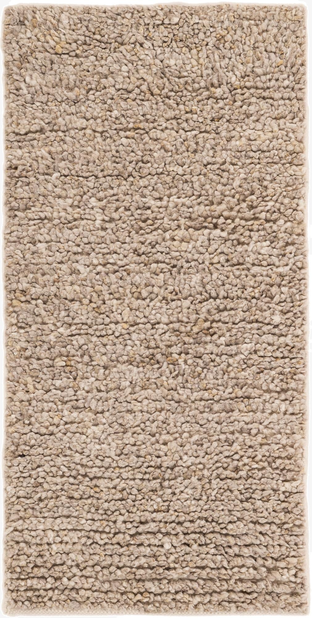  2' x 4' 1 Haka Deluxe Shag Runner Rug