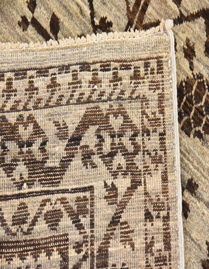 Detail image of  3' x 9' 3  Hand Knotted Khotan Ziegler Oriental Runner Rug