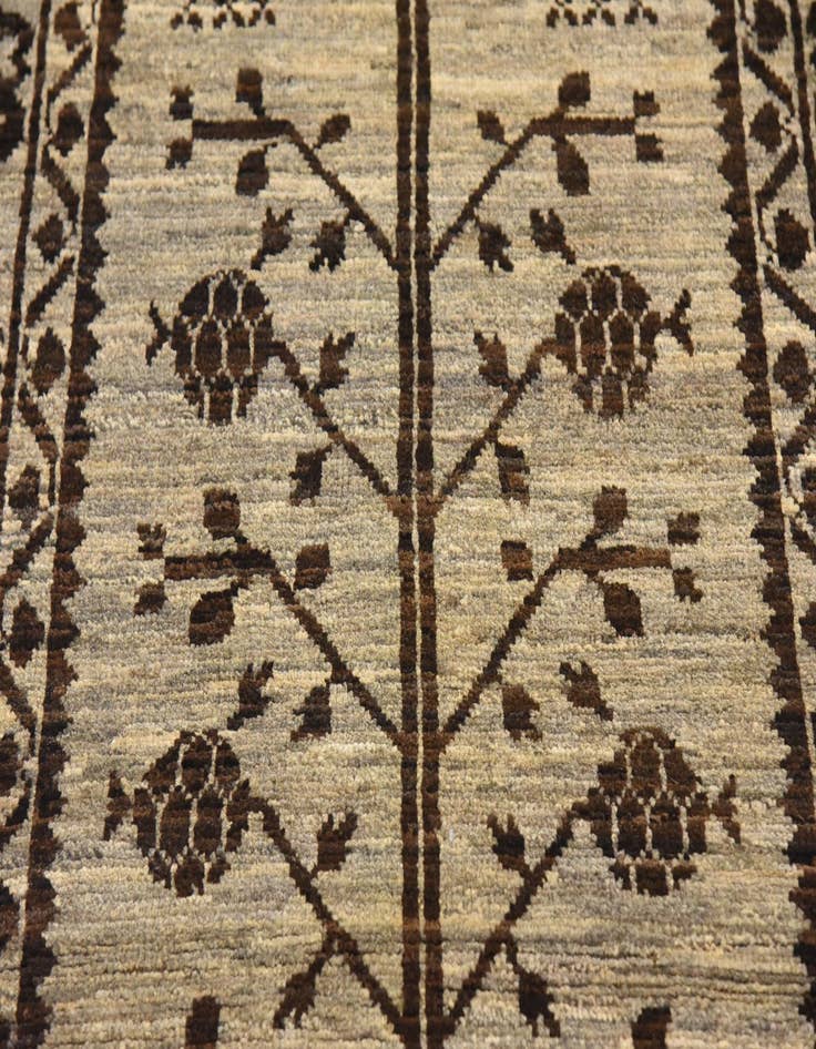 Detail image of  3' x 9' 3  Hand Knotted Khotan Ziegler Oriental Runner Rug