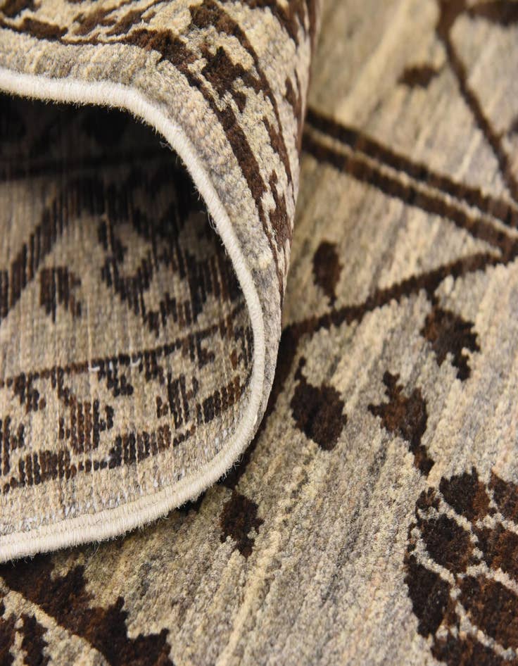 Detail image of  3' x 9' 3  Hand Knotted Khotan Ziegler Oriental Runner Rug