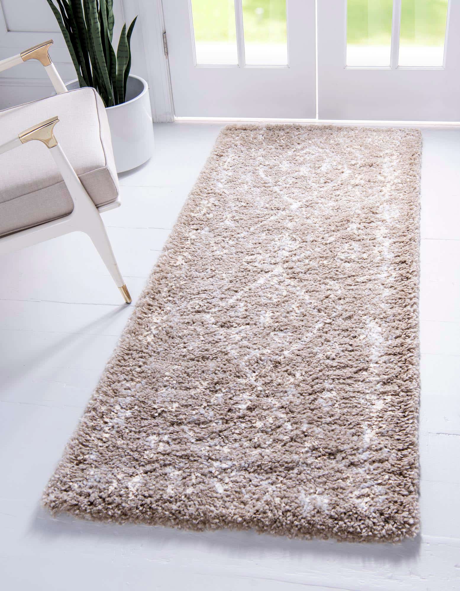 Primary image of  2' 7 x 10' Moroccan Shag Runner Rug