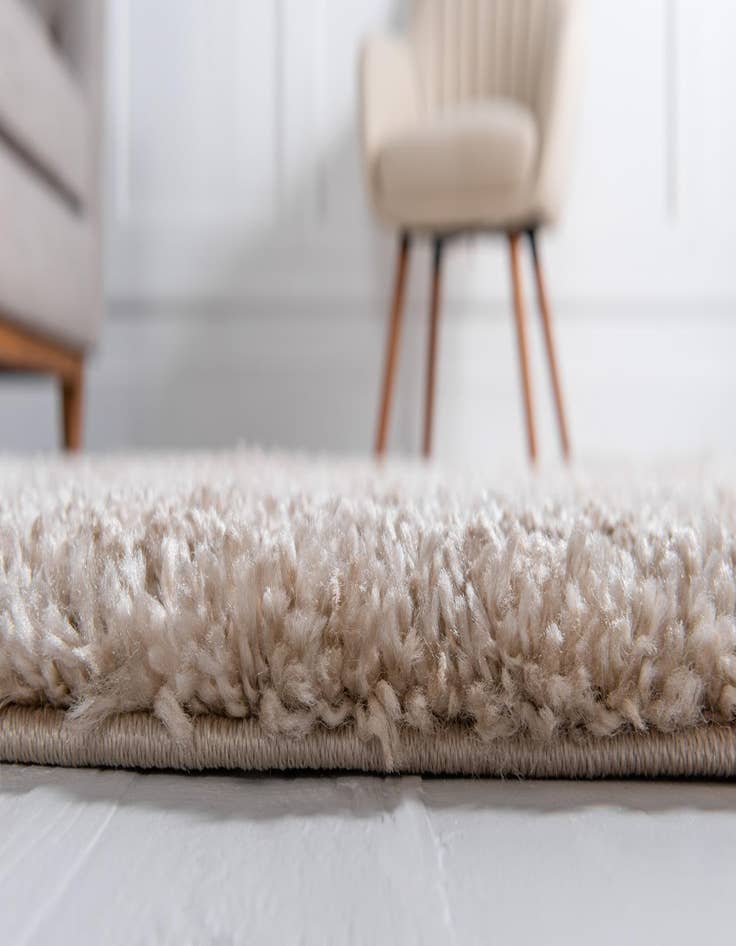 Detail image of  2' 7 x 10' Moroccan Shag Runner Rug