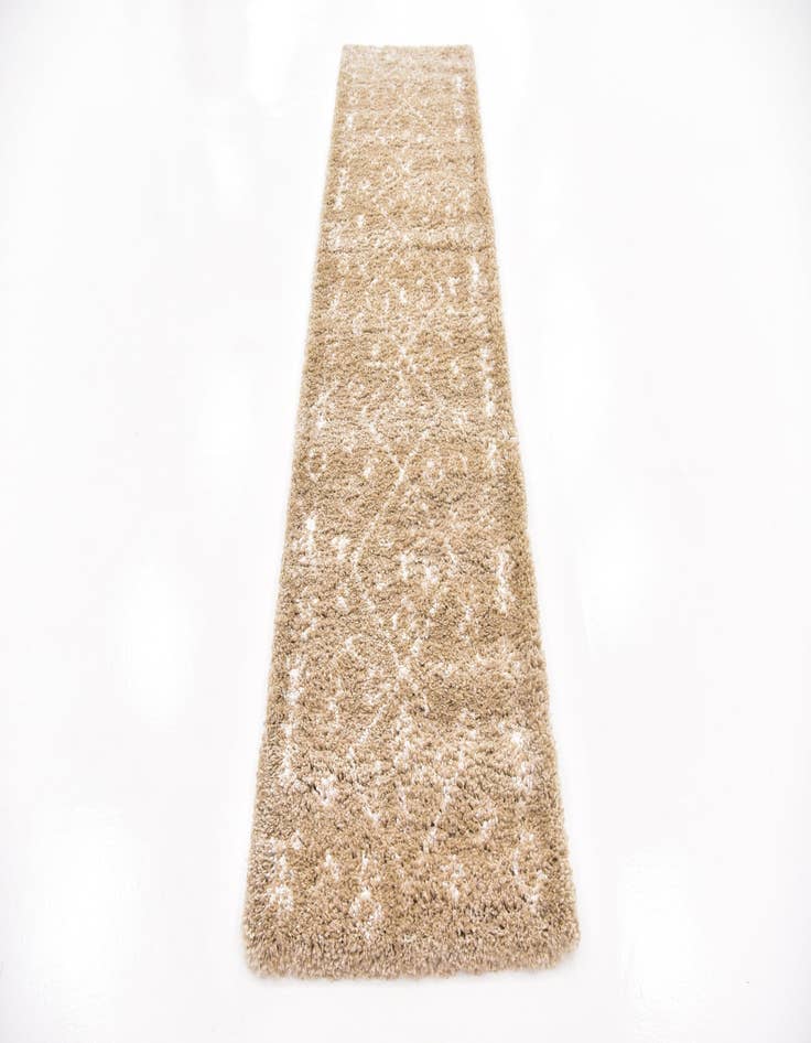 Detail image of  2' 7 x 10' Moroccan Shag Runner Rug