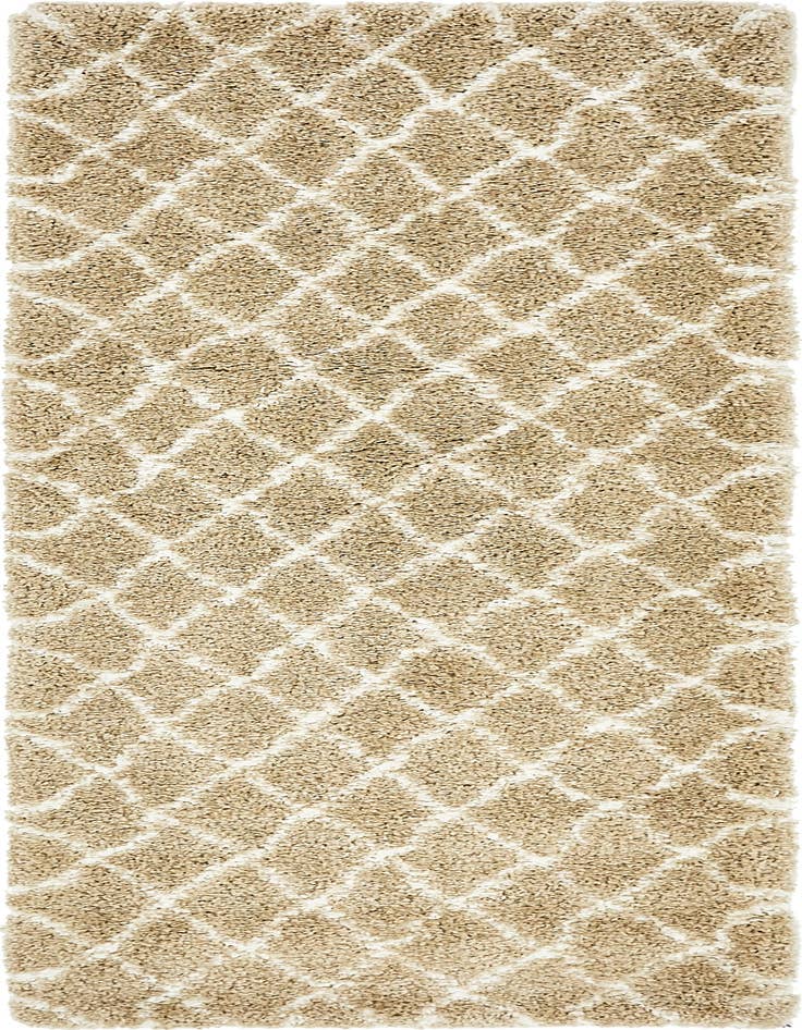 Detail image of  2' 7 x 10' Moroccan Shag Runner Rug