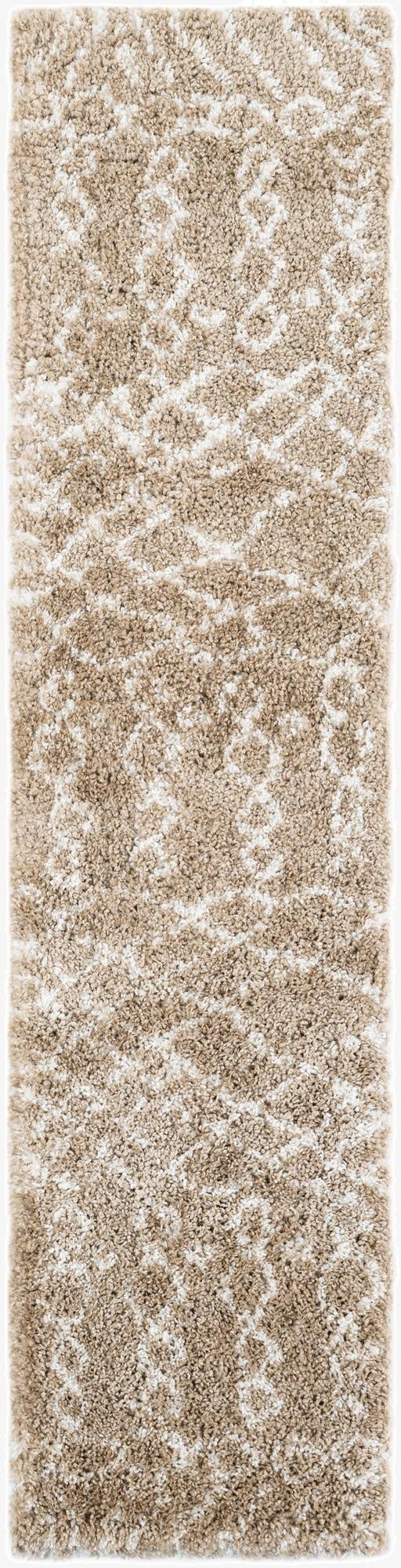  2' x 8' Moroccan Shag Runner Rug