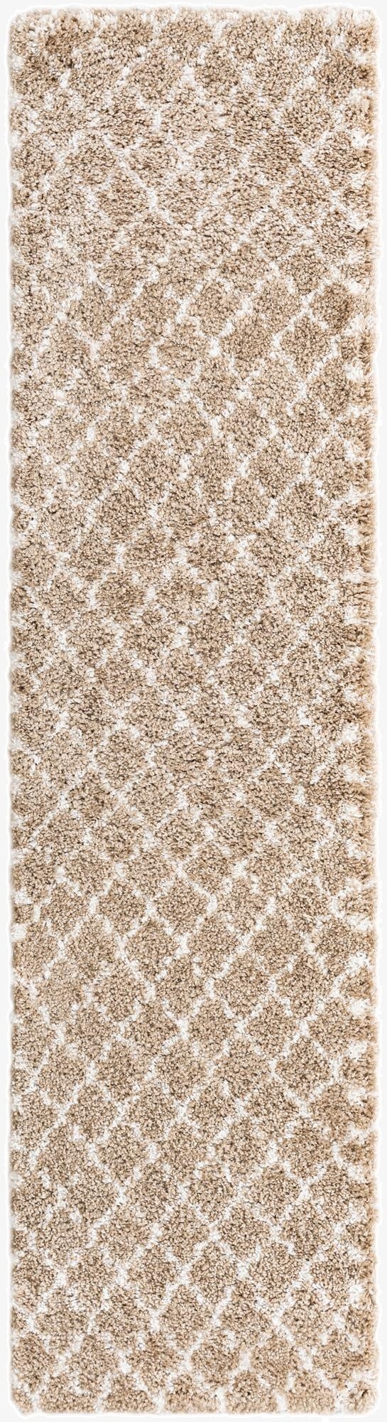  2' 7 x 10' Moroccan Shag Runner Rug