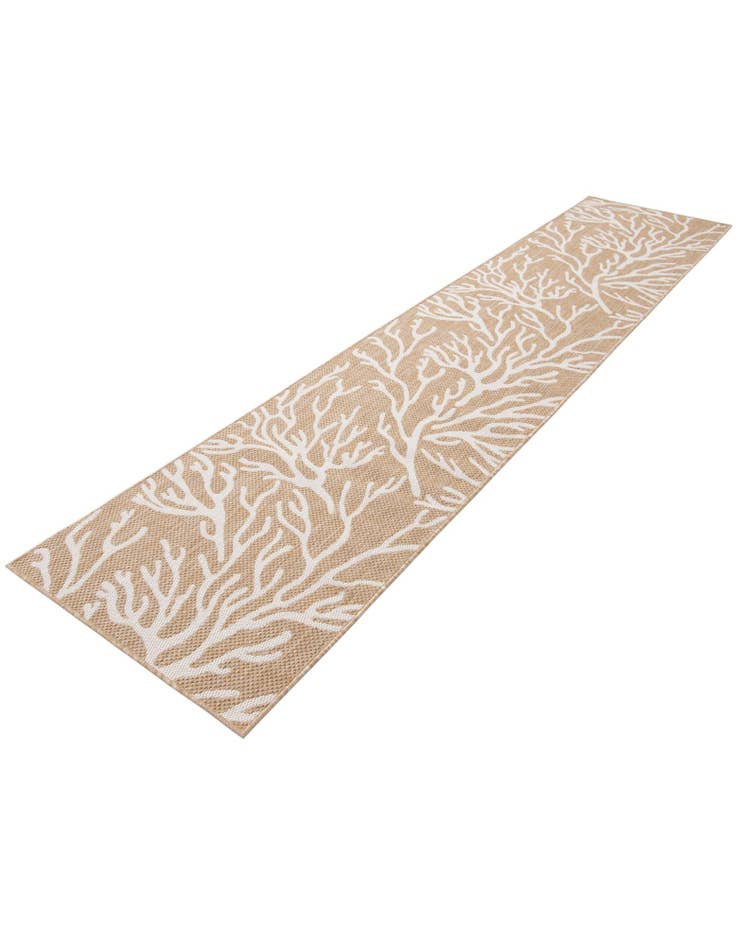 Detail image of  2' 7 x 12'  Washable Coastal Indoor / Outdoor Runner Rug