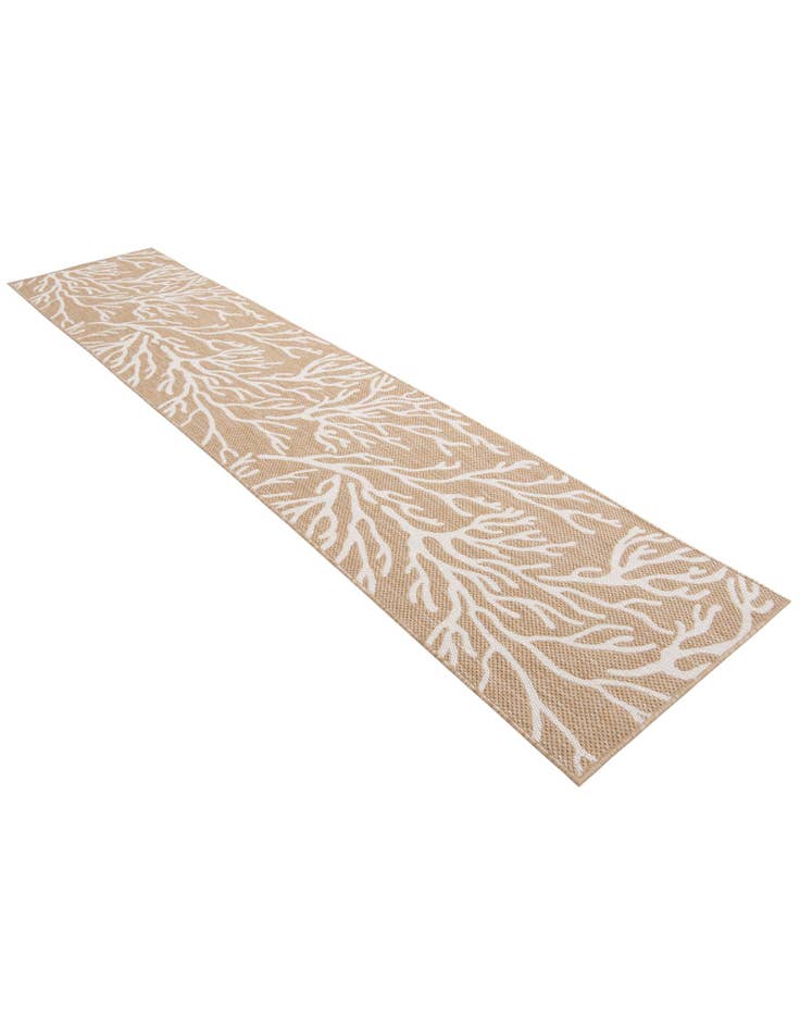 Detail image of  2' 7 x 12'  Washable Coastal Indoor / Outdoor Runner Rug